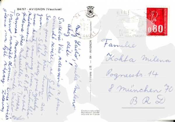 Avignon - F 1975 95 002 ●